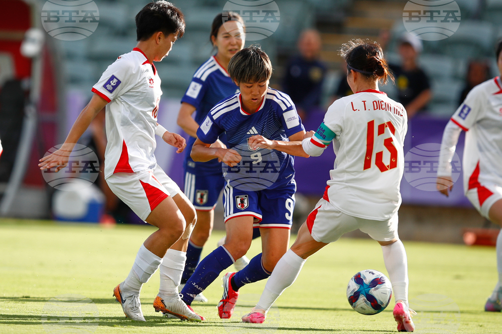 Women's Asian Cup Soccer Japan Vietnam