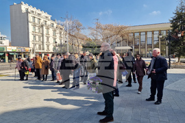 Пловдив - 83 години от спасяването на българските евреи - полагане на венци и цветя