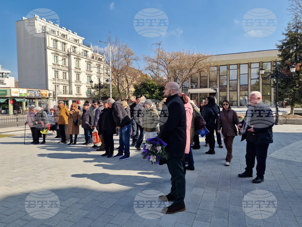 Пловдив - 83 години от спасяването на българските евреи - полагане на венци и цветя