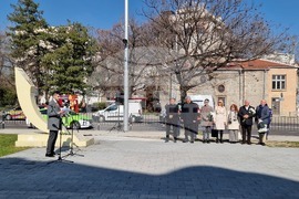 Пловдив - 83 години от спасяването на българските евреи - полагане на венци и цветя