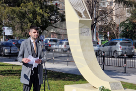 Пловдив - 83 години от спасяването на българските евреи - полагане на венци и цветя