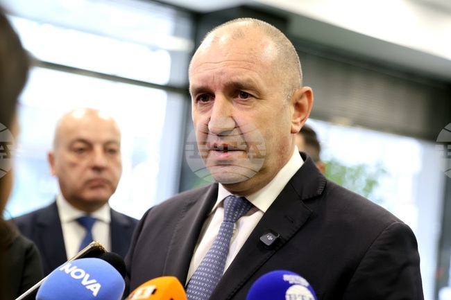 Румен Радев - брифинг