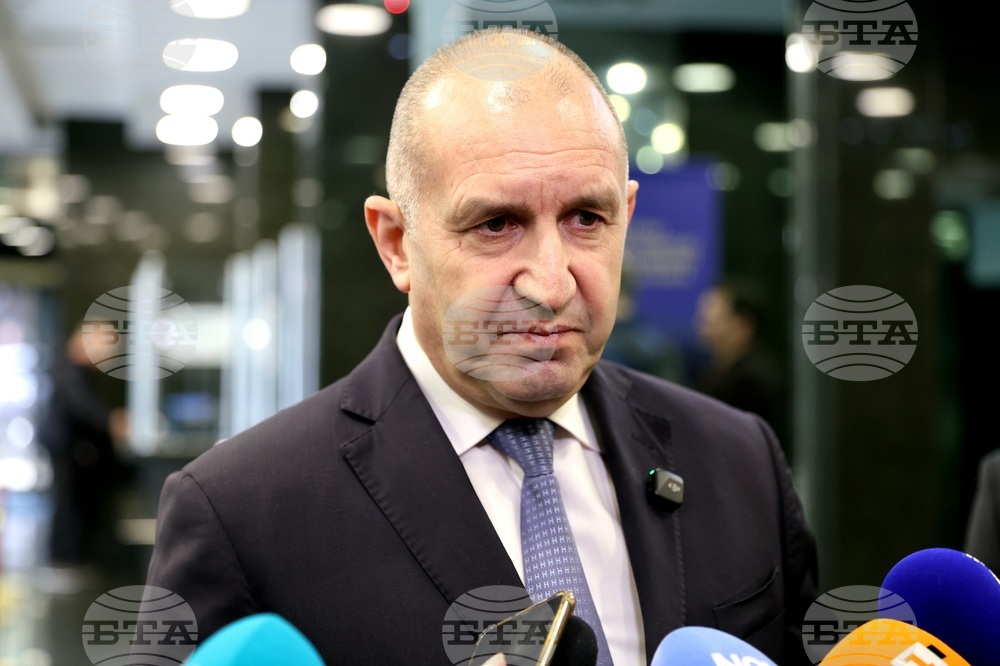 Румен Радев - брифинг