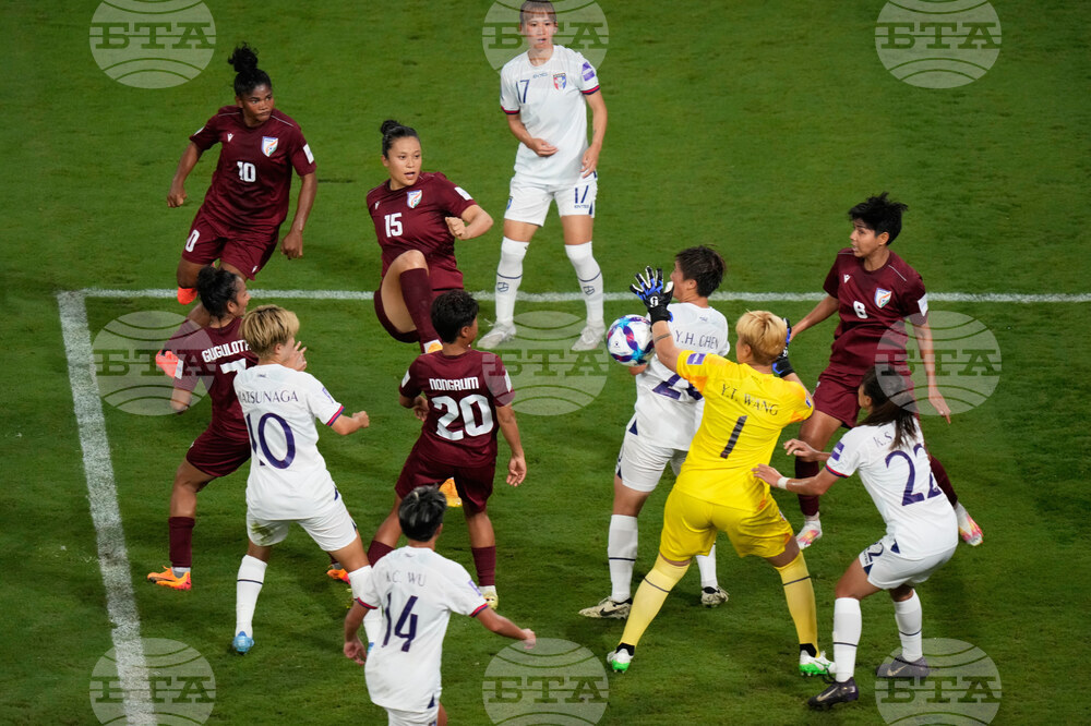Women's Asian Cup Soccer India Taiwan