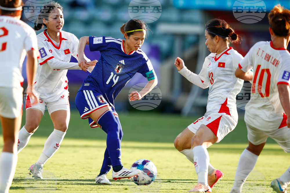 Women's Asian Cup Soccer Japan Vietnam