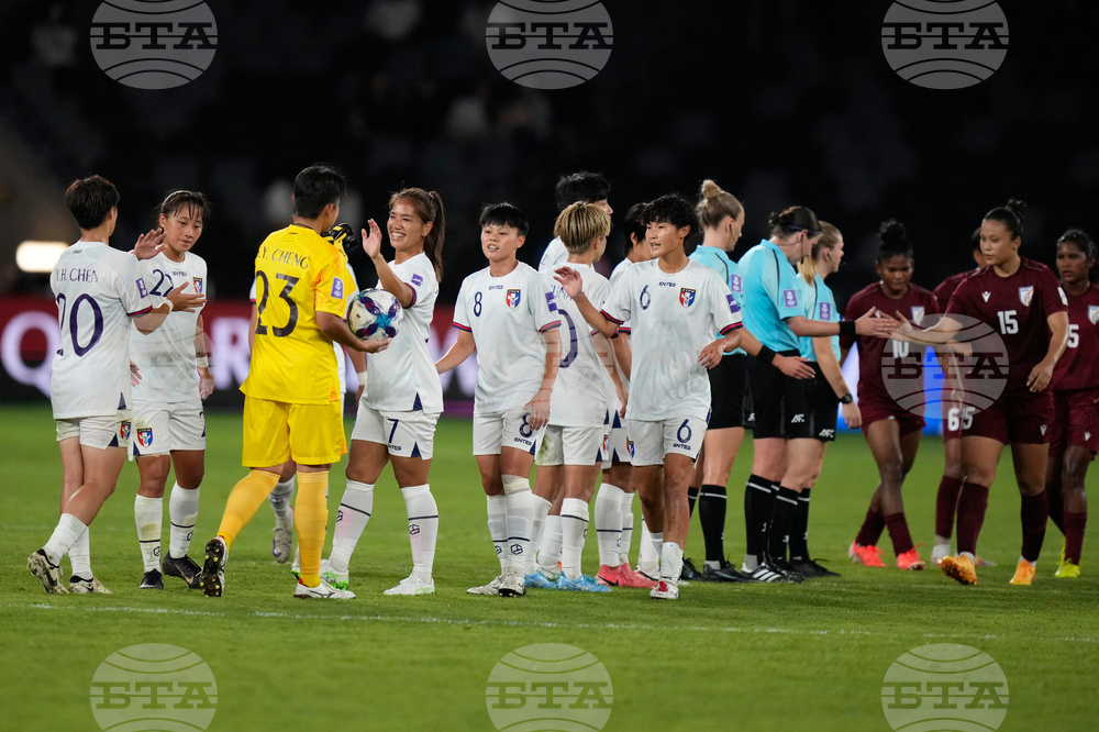 Women's Asian Cup Soccer India Taiwan