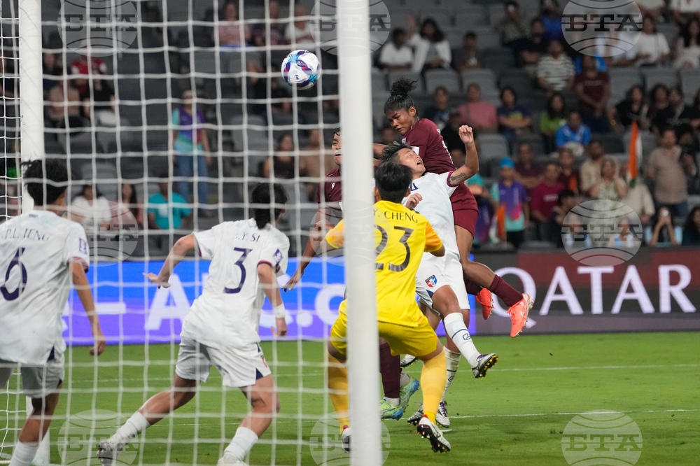 Women's Asian Cup Soccer India Taiwan