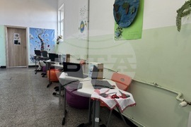 Село Овощник - училище - аудиовизуално студио - откриване