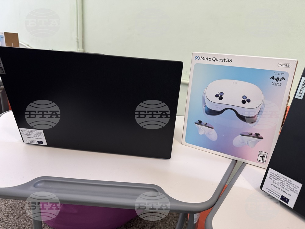 Село Овощник - училище - аудиовизуално студио - откриване