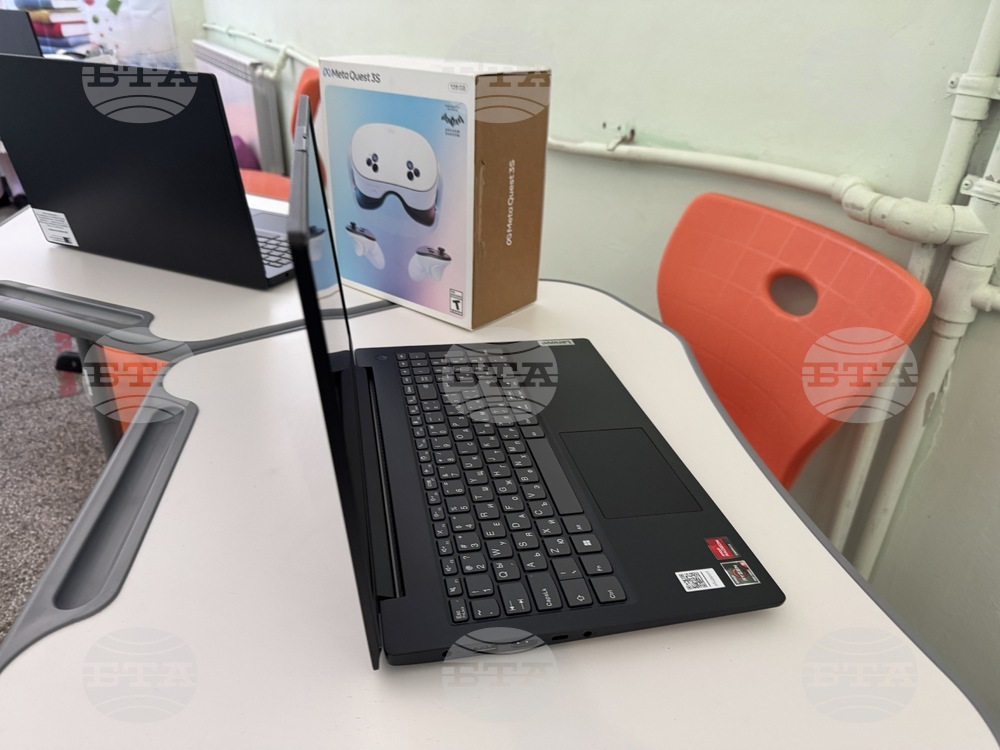 Село Овощник - училище - аудиовизуално студио - откриване