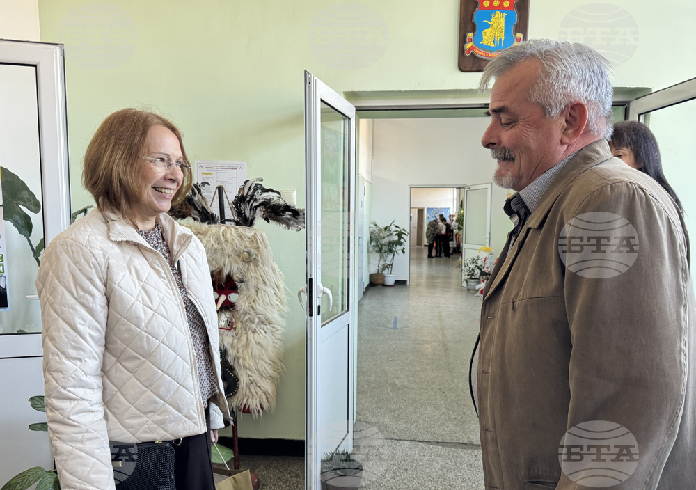 Село Овощник - училище - аудиовизуално студио - откриване