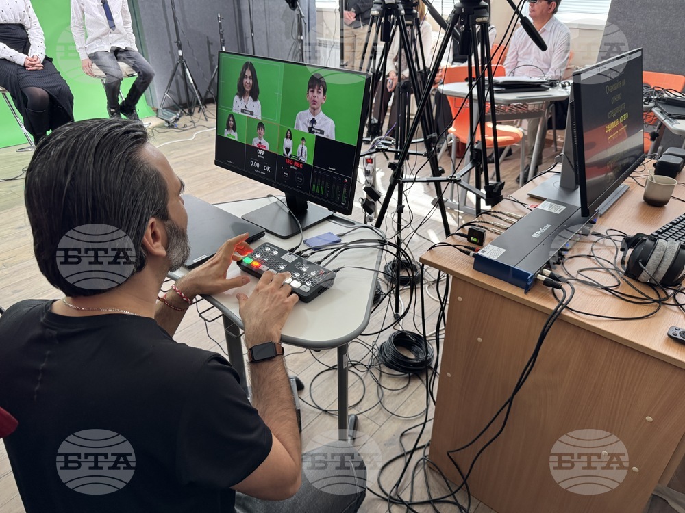 Село Овощник - училище - аудиовизуално студио - откриване