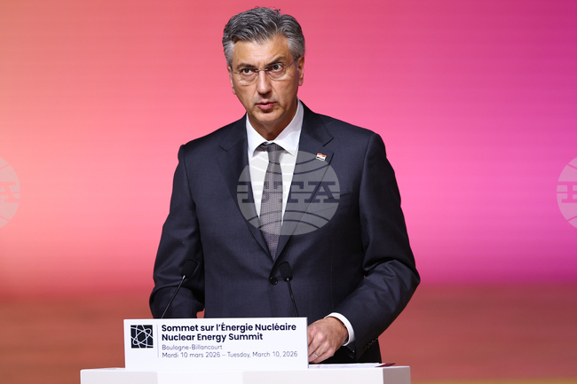 Хърватия иска да допринесе активно за съживяването на ядрената енергия в Европа, заяви Пленкович