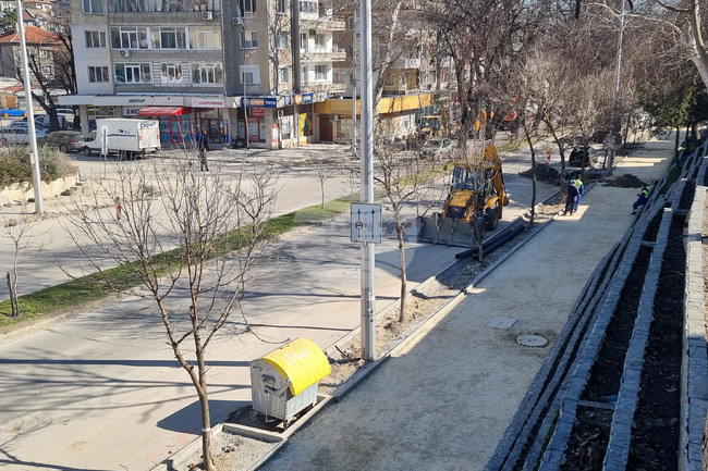 Шумен  - обновена улица - откриване 