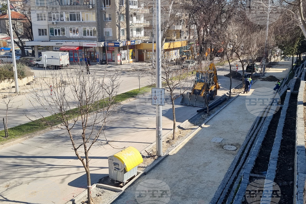 Шумен  - обновена улица - откриване