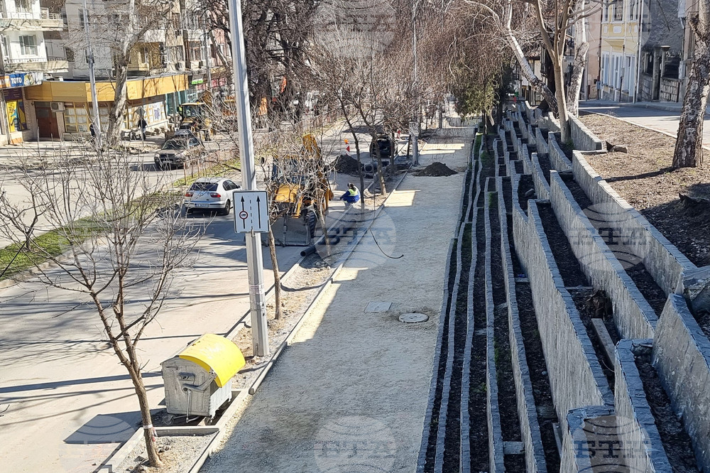 Шумен  - обновена улица - откриване