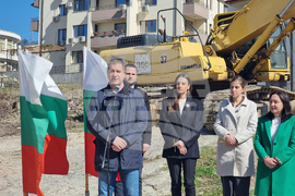 Стара Загора - детска градина - първа копка