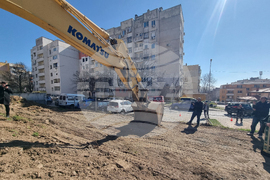 Стара Загора - детска градина - първа копка