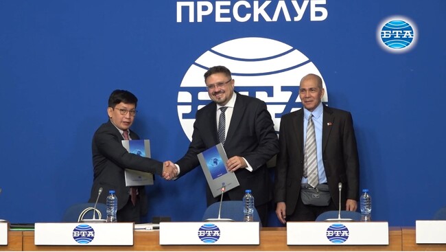 БТА и Филипинската новинарска агенция подписаха договор за партньорство и обмен на информация