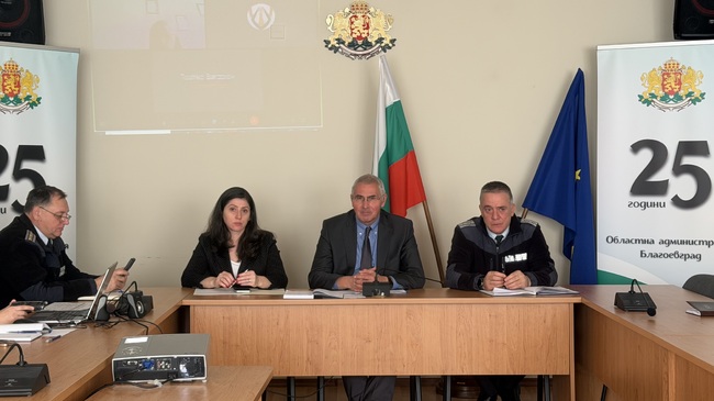 Проведе се извънредно заседание на Областната комисия по безопасност на движението по пътищата за област Благоевград