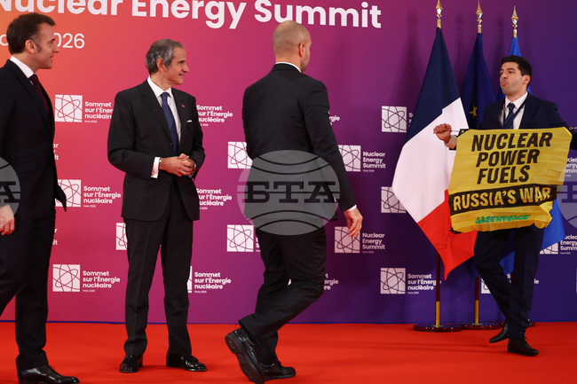 APTOPIX France Nuclear Energy Summit
