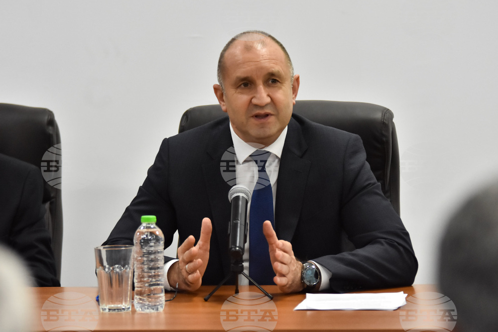 Пловдив - Румен Радев - среща