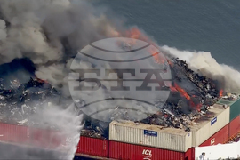Scrap Metal Barge Fire