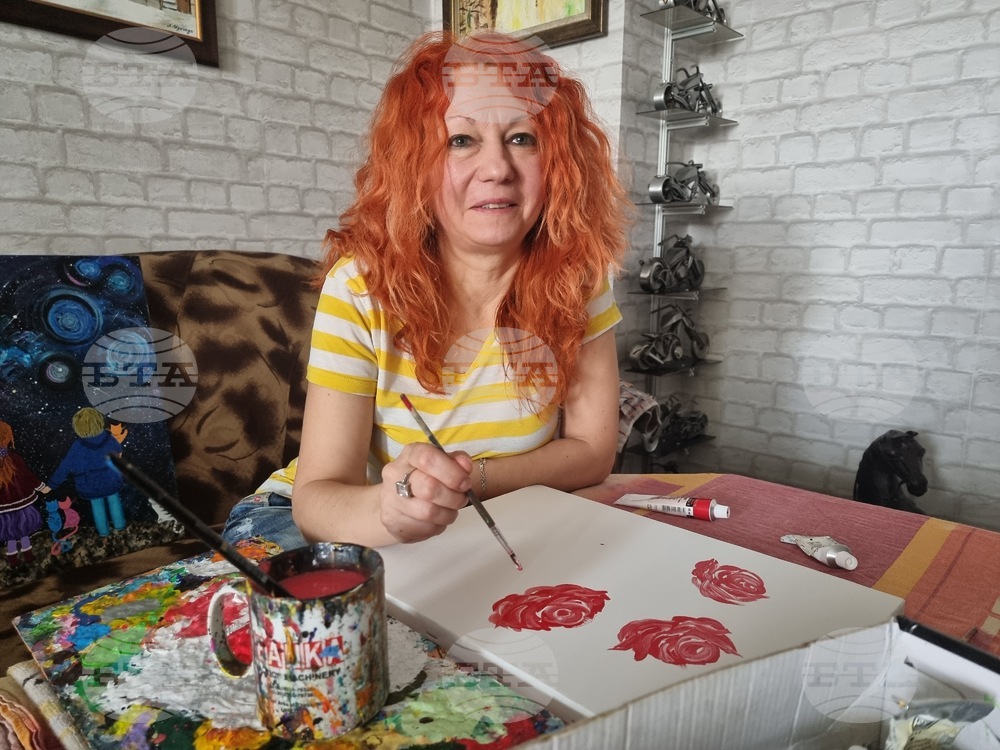 „Художничката на котките“ Красимира Илчева спечели международния приз за съвременно изкуство „Леонардо да Винчи“