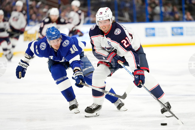 Blue Jackets Lightning Hockey