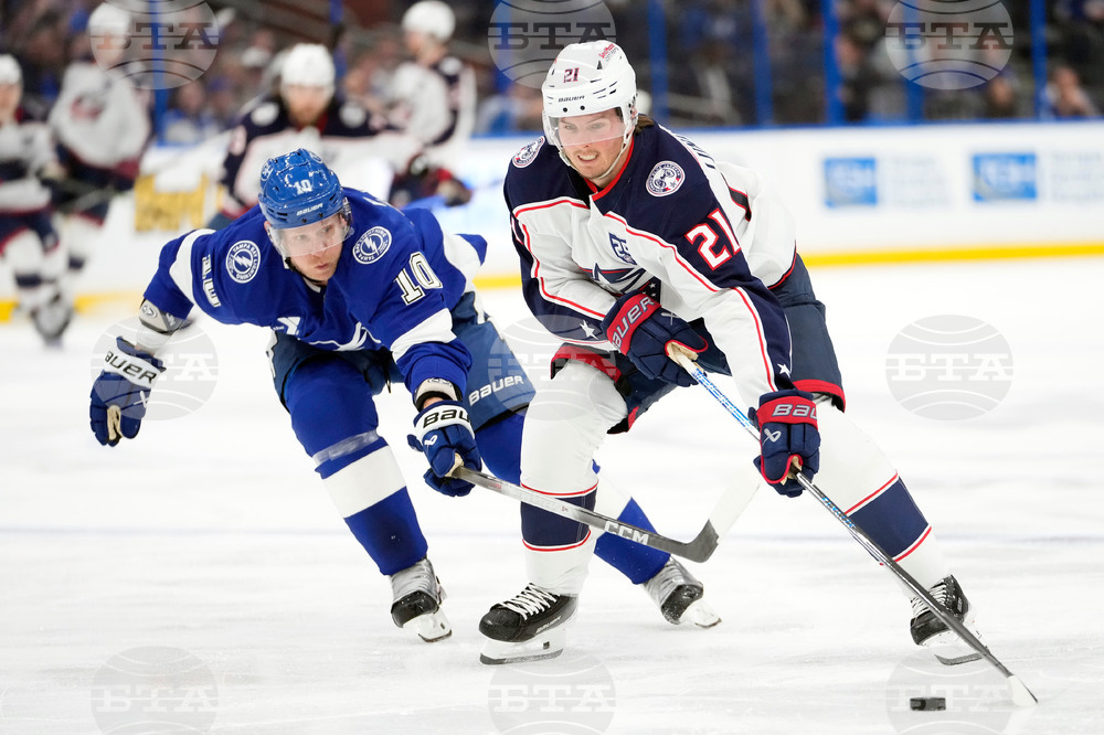 Blue Jackets Lightning Hockey