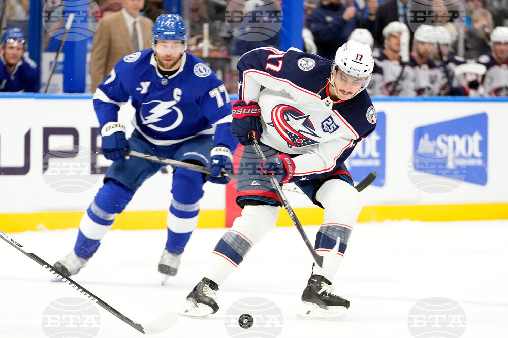 Blue Jackets Lightning Hockey