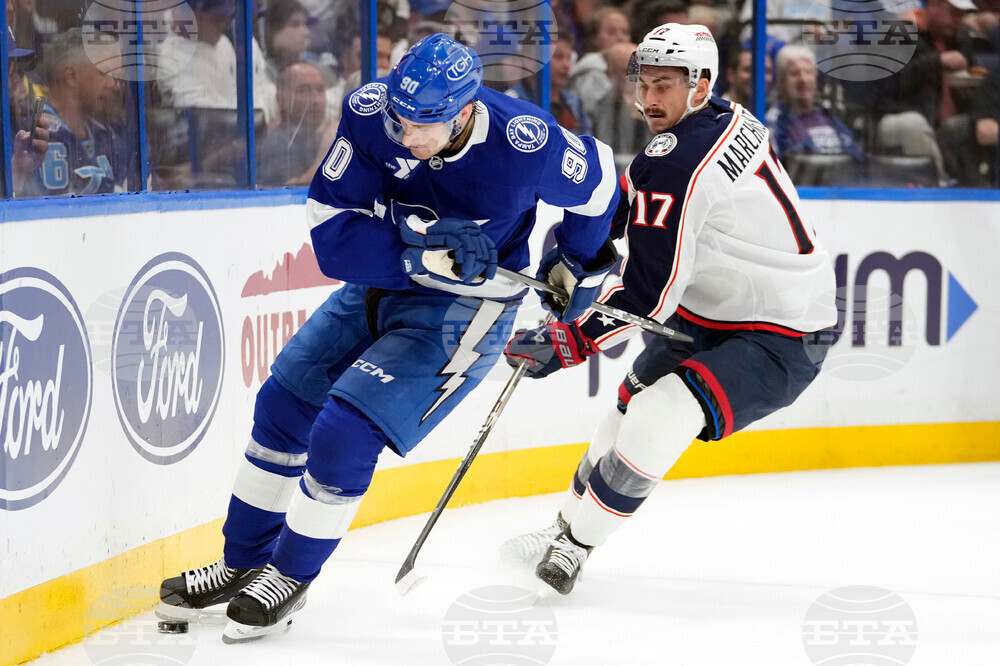 Blue Jackets Lightning Hockey