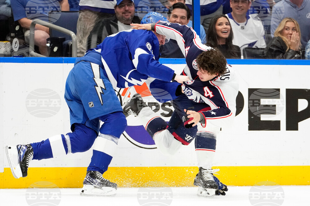 Blue Jackets Lightning Hockey
