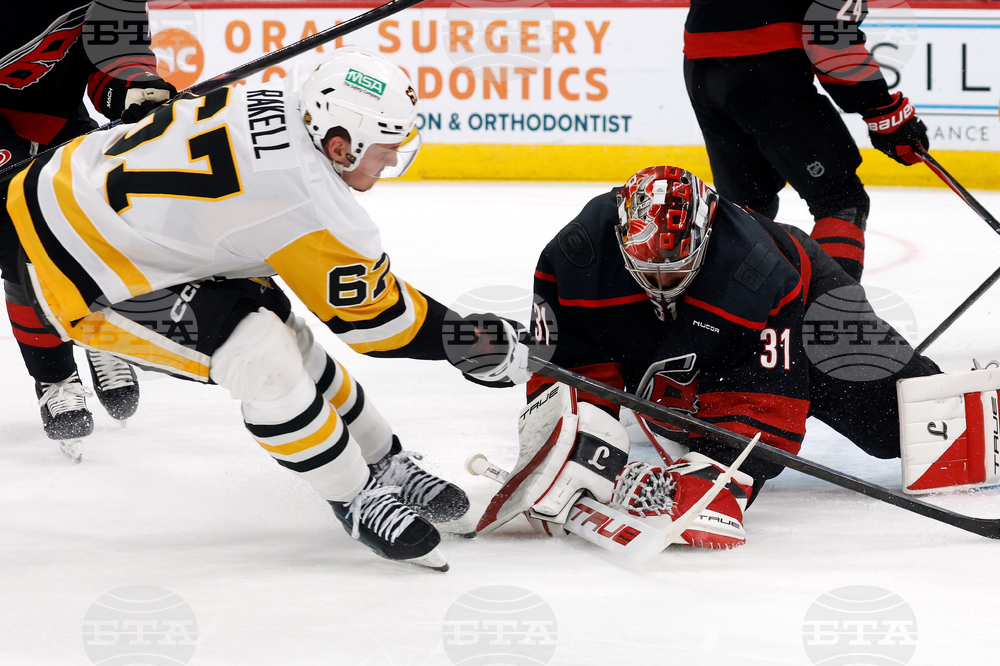 Penguins Hurricanes Hockey