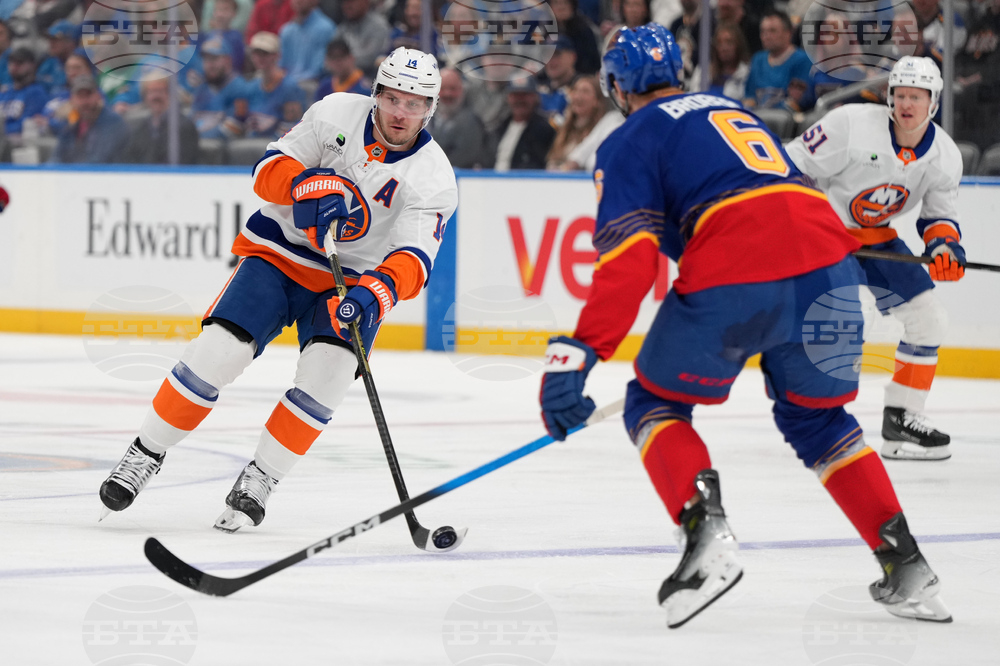 Islanders Blues Hockey