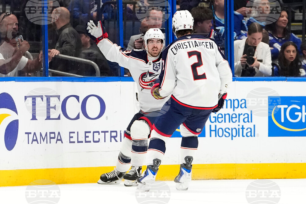 Blue Jackets Lightning Hockey