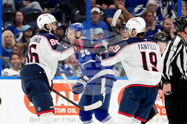 Blue Jackets Lightning Hockey