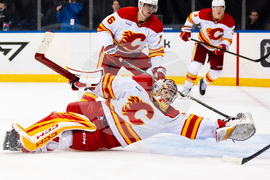 Flames Rangers Hockey