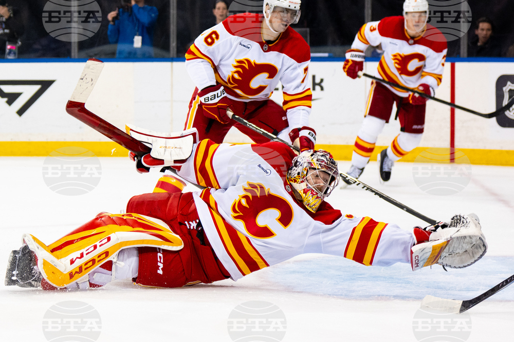 Flames Rangers Hockey