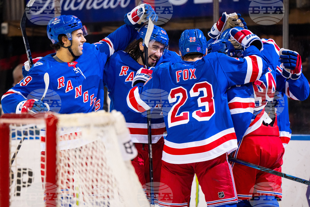 Flames Rangers Hockey