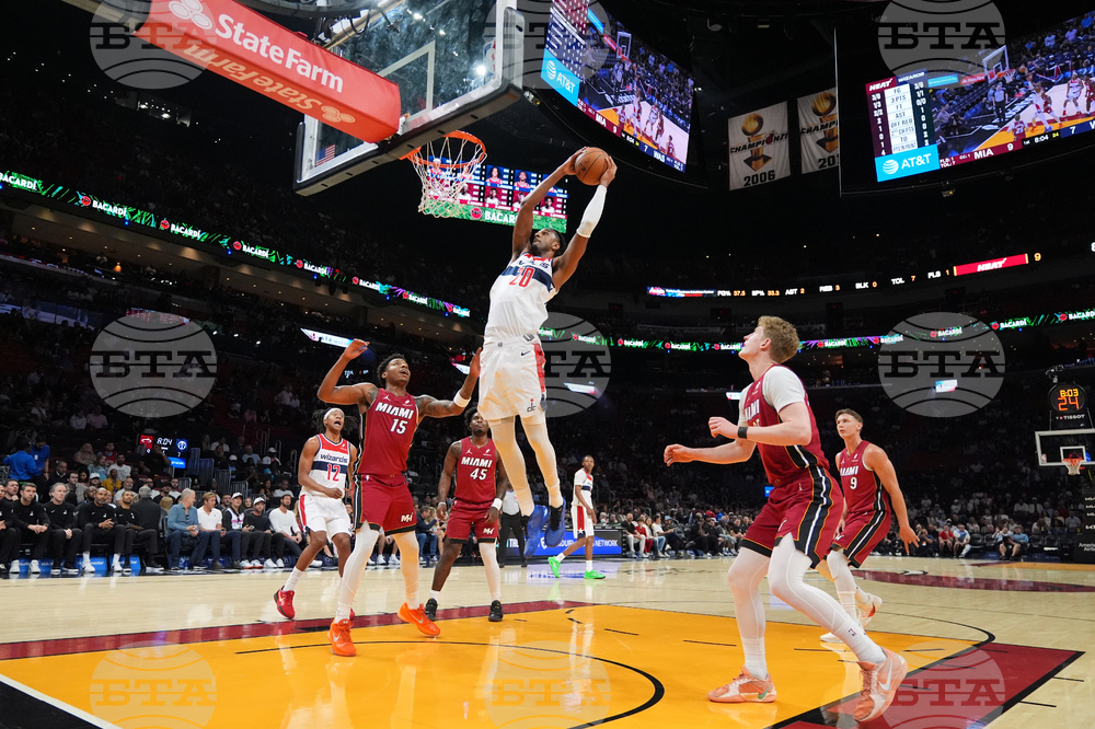 Wizards Heat Basketball