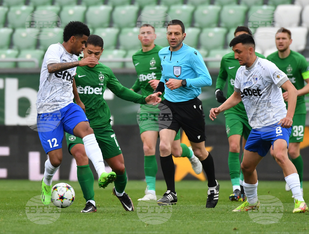 Лудогорец и Спартак (Варна) си разделиха по точка в мач от Първа лига в Разград