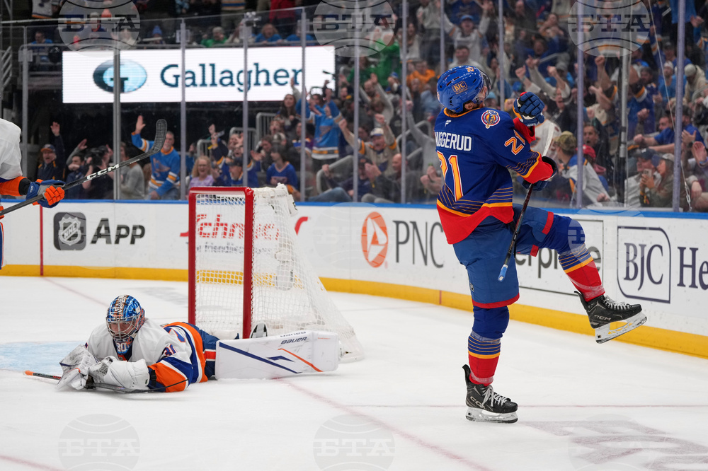 Islanders Blues Hockey