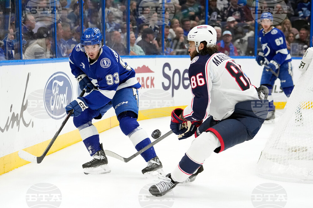 Blue Jackets Lightning Hockey