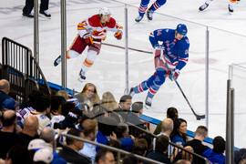 Flames Rangers Hockey