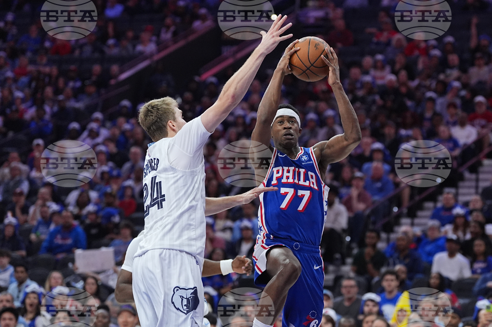 Grizzlies 76ers Basketball