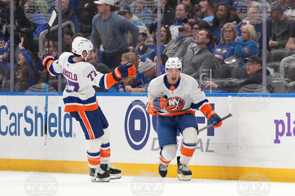 Islanders Blues Hockey