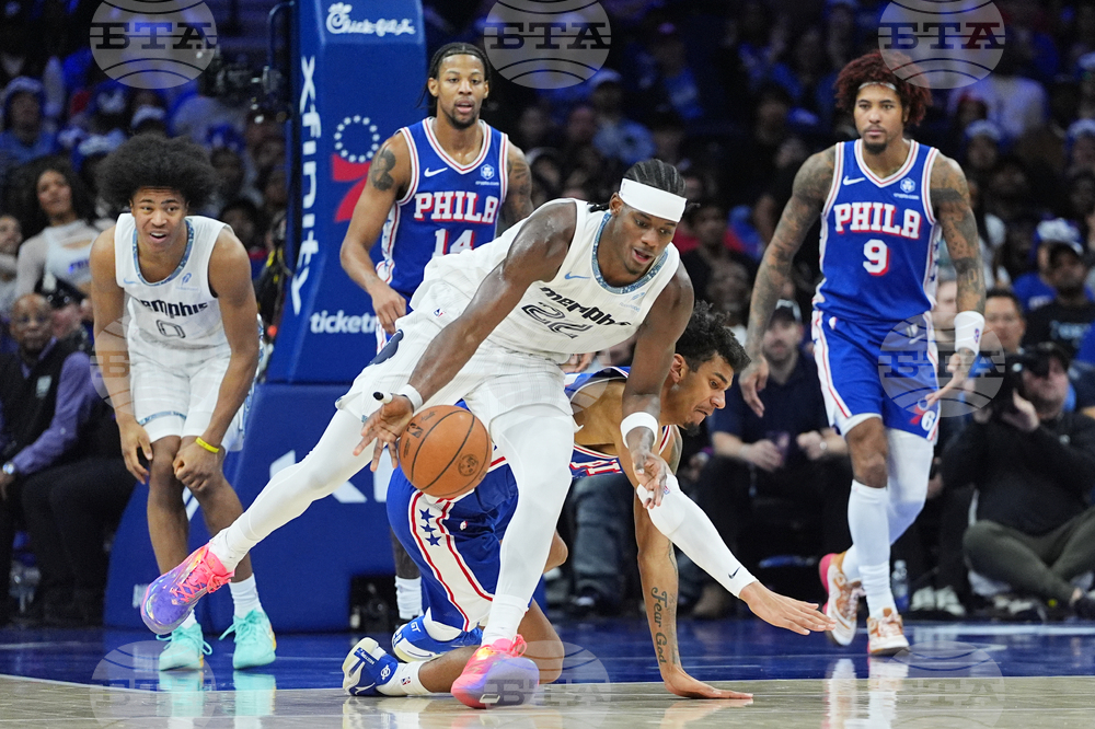 Grizzlies 76ers Basketball