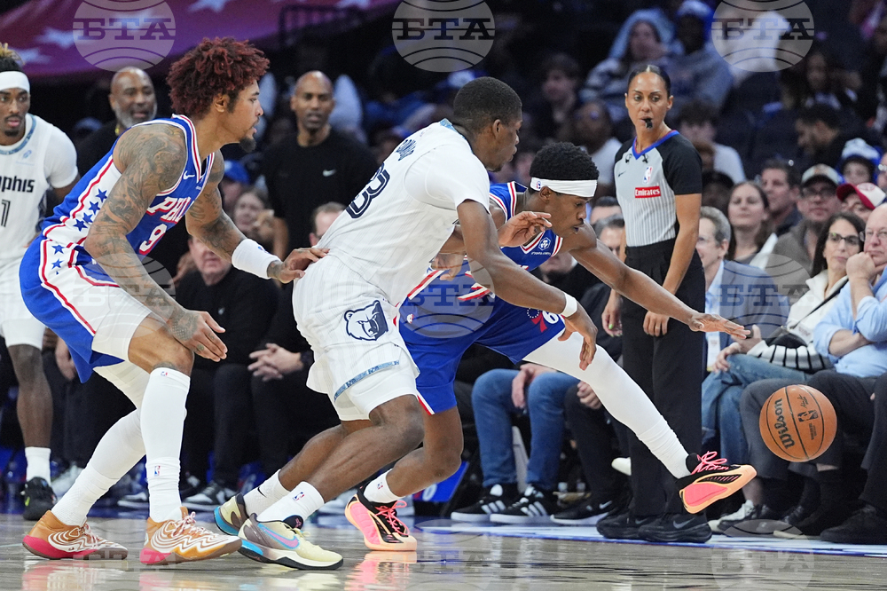 Grizzlies 76ers Basketball