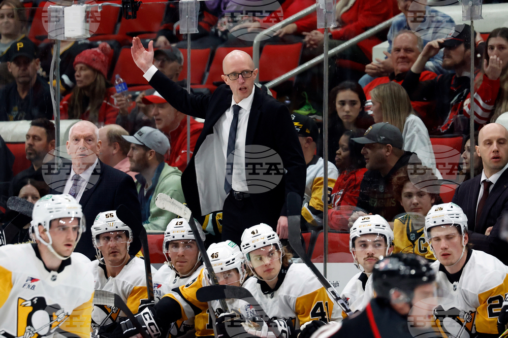 Penguins Hurricanes Hockey